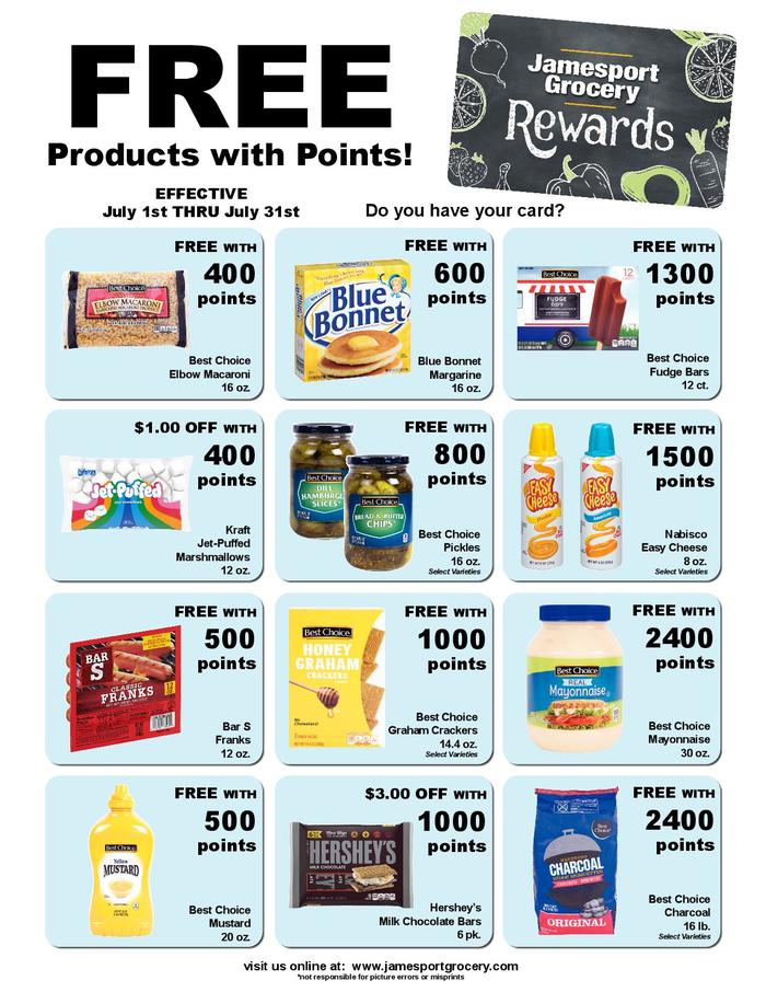 Jamesport Grocery Ad Specials